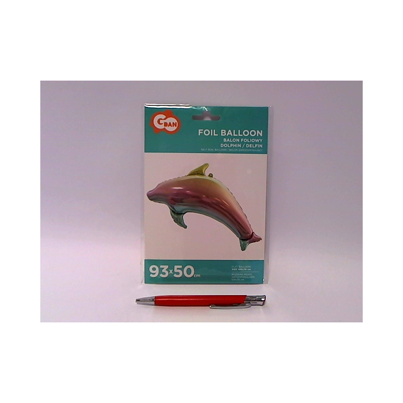 Balon foliowy Delfin tęczowy 93cm BF-HDFT 42853