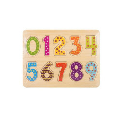 Układanka drewno Cyfry D-105 41059