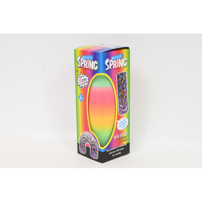 Sprężyna kolorowa duża 15cm A-0691 68693