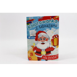 Kolorowanka z tatuażami Idą święta 73027