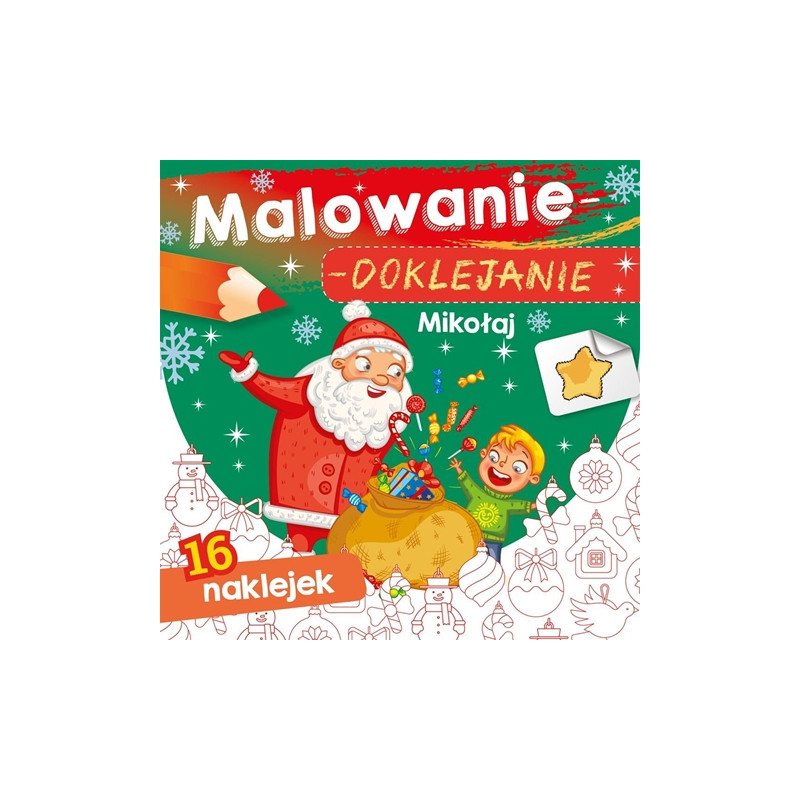 Malowanie Doklejanie Mikołaj 58.11.13.0 71511