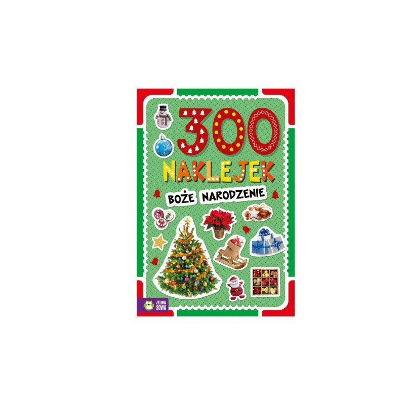 300 naklejek w1 Boże Narodzenie 08164