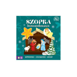 Świąteczne wypychanki Szopka Bożonar 01424