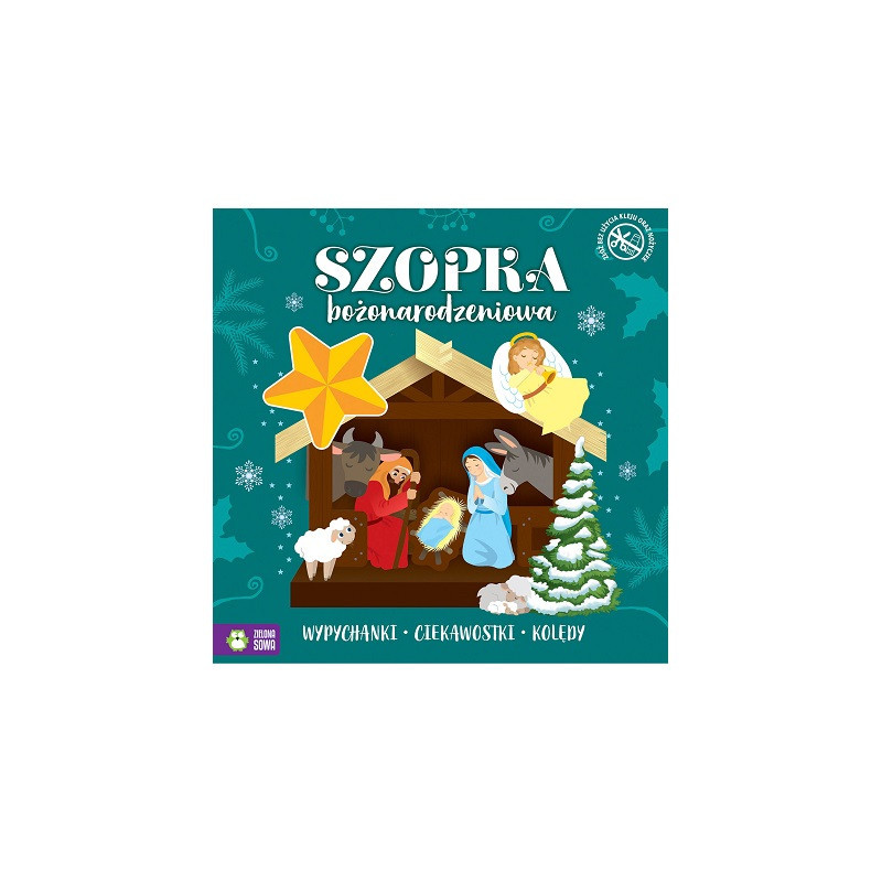 Świąteczne wypychanki Szopka Bożonar 01424