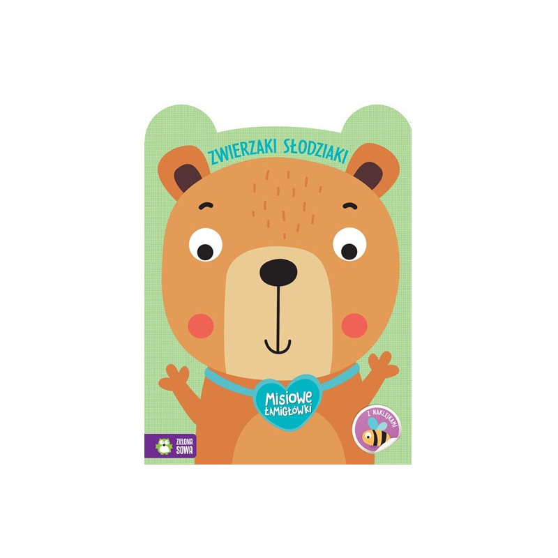 Zwierzaki słodziaki Misiowe łamigłówki 95602