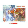 CLE puzzle 104 maxi SuperKolor Frozen2 23739