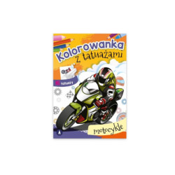Kolorow.z tatuaż.Motocykle 72778 