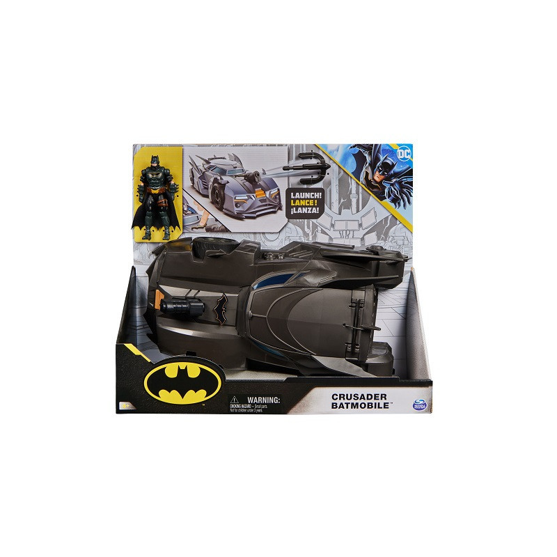  SPIN Batman Batmobil z figurką 10cm 6067473