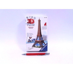 RAV puzzle 3D Mini 54 Budynki Wieża Eiffel 12536