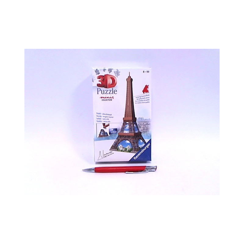 RAV puzzle 3D Mini 54 Budynki Wieża Eiffel 12536