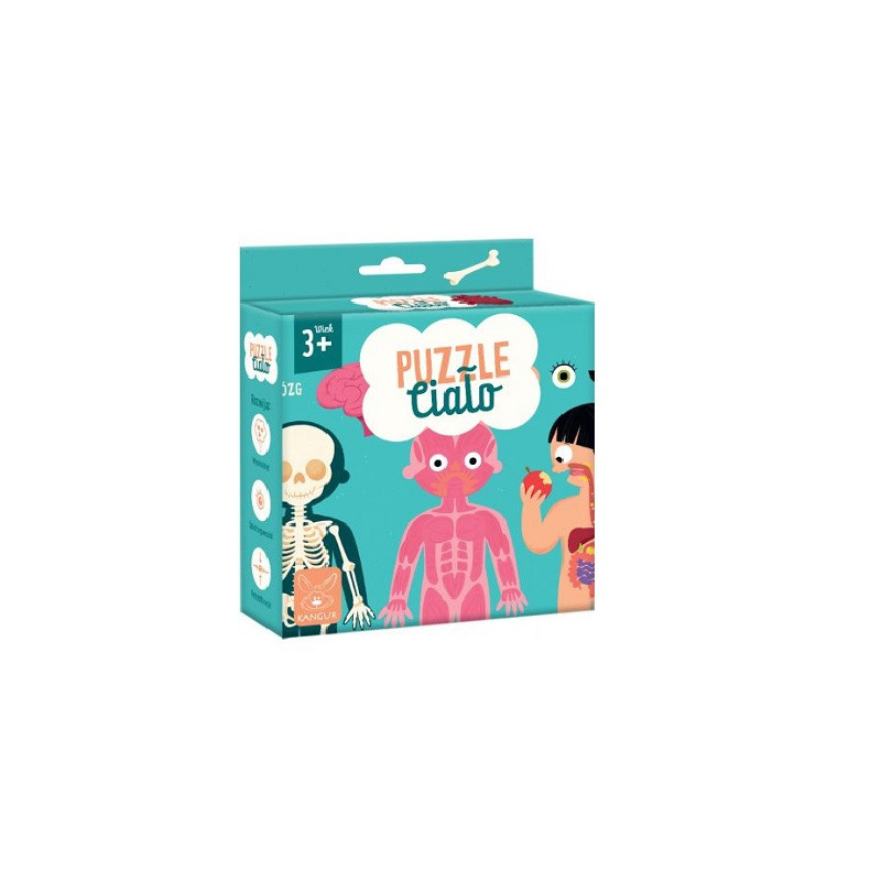 Puzzle Ciało Człowieka 3+ 41589