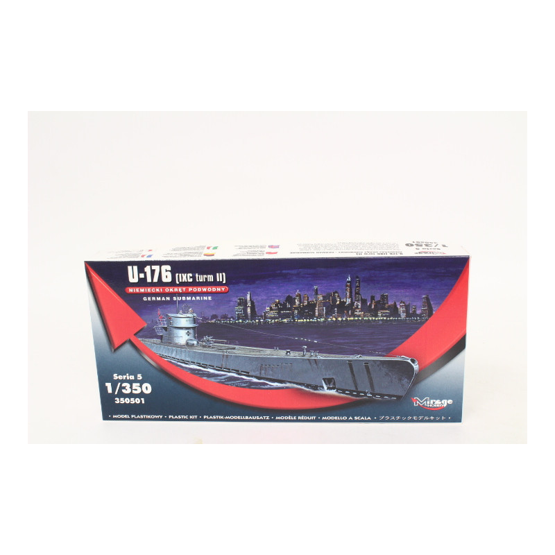 Mirage zest.d/sklej.Okręt U-176 -IXC S05 350501