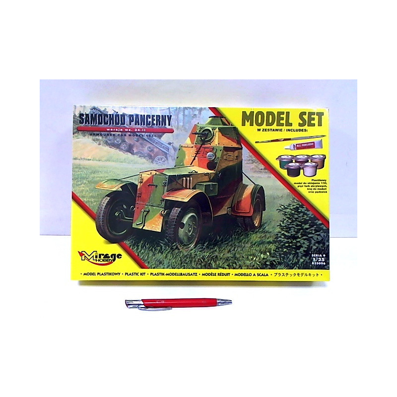 Mirage zest.d/sklej.Samochód pancerny wz34 835096