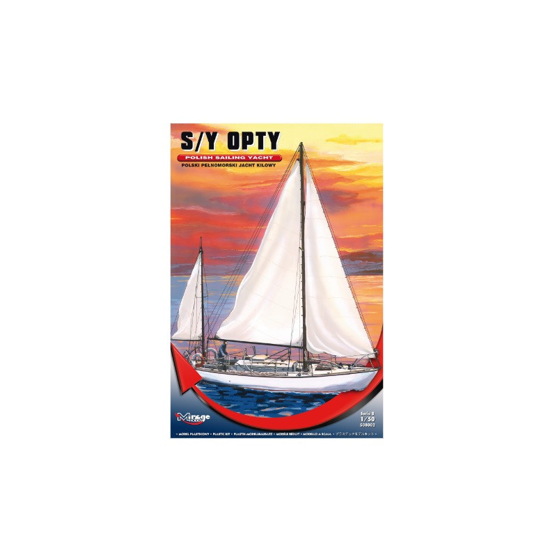 Mirage zest.d/sklej.Yacht S/Y Opty S08 508002