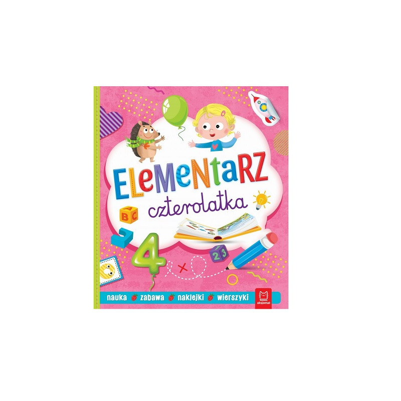 Elementarz czterolatka Nauka, zabawa, nakl...37026