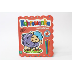 Kolorowanka maluszka Czerwone ciasteczko 34636