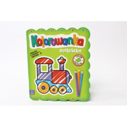 Kolorowanka maluszka Zielone ciasteczko 34629