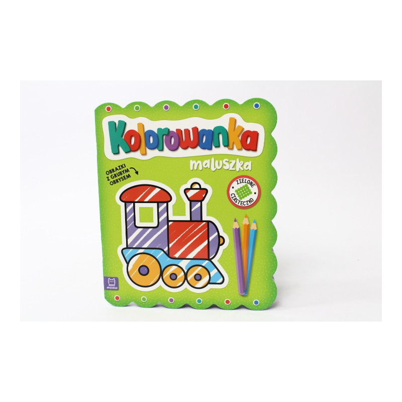 Kolorowanka maluszka Zielone ciasteczko 34629