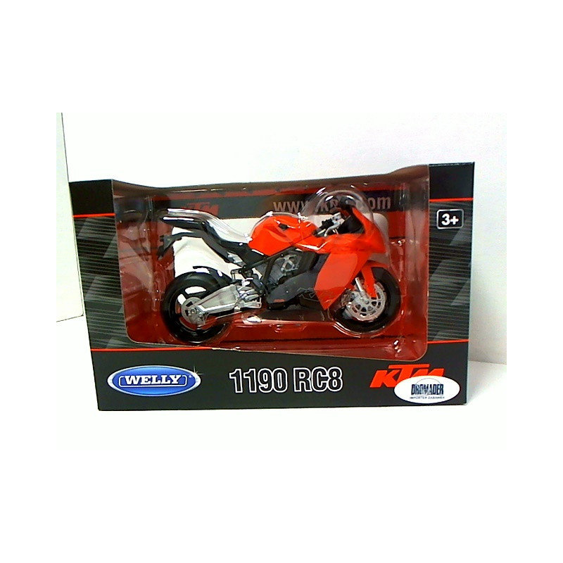WELLY 1:10 motocykl KTM 62806