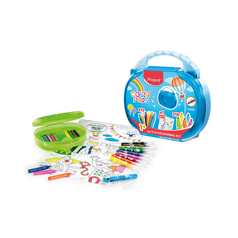  CREATIV walizeczka 10 flam+12 kredek 897416