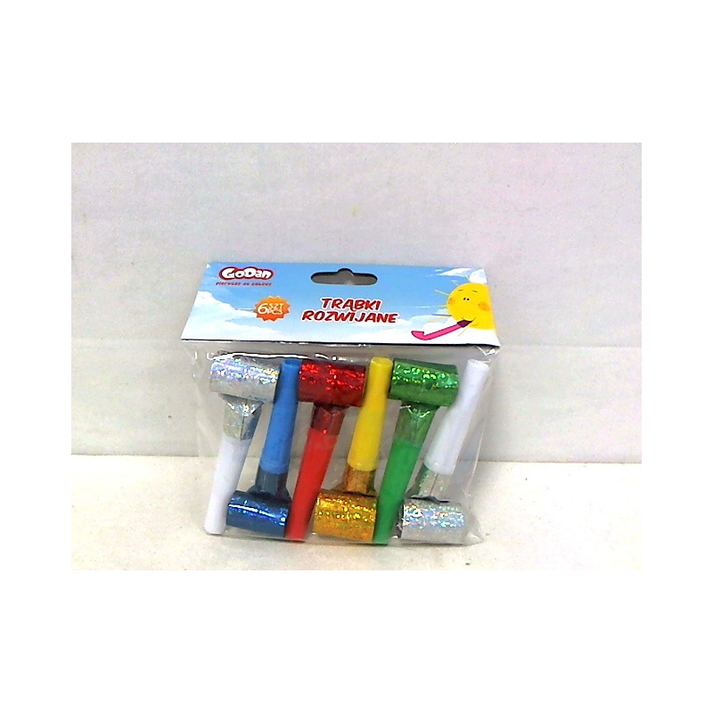 Zestaw 6 trąbek holograf PZ-TRH6 03262