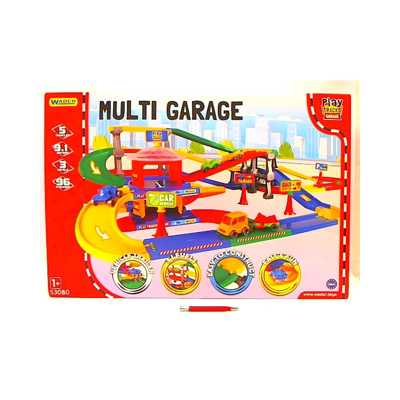 WADER PlayTracks Garage parking wielopoziom. 53080