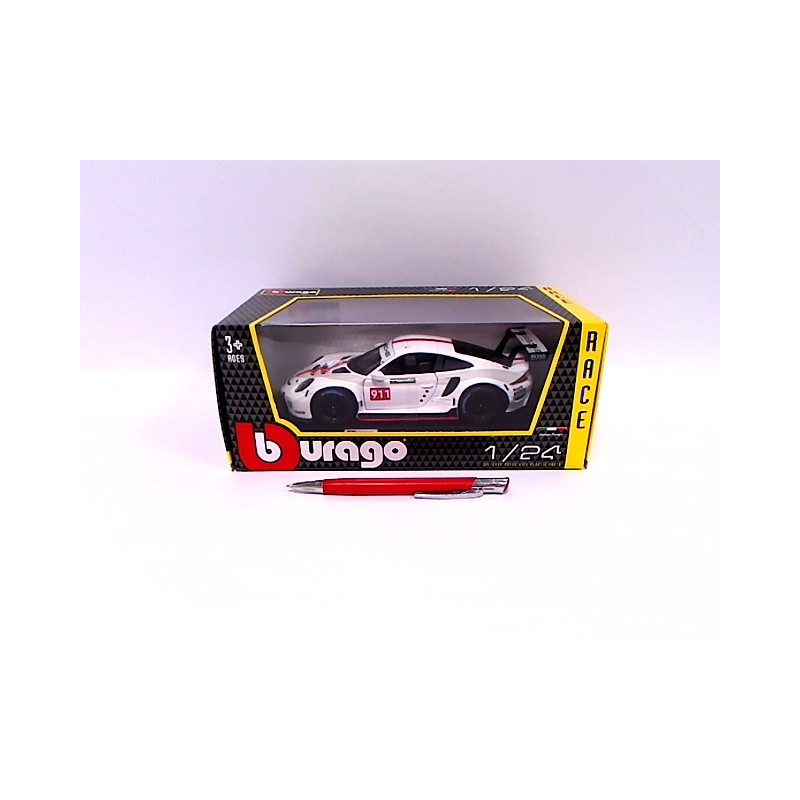 BBU 1:24 Race Porsche 911 RSR GT White 28013