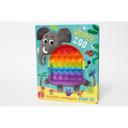 Wesołe ZOO Książeczka sensor.z PopIt 33929