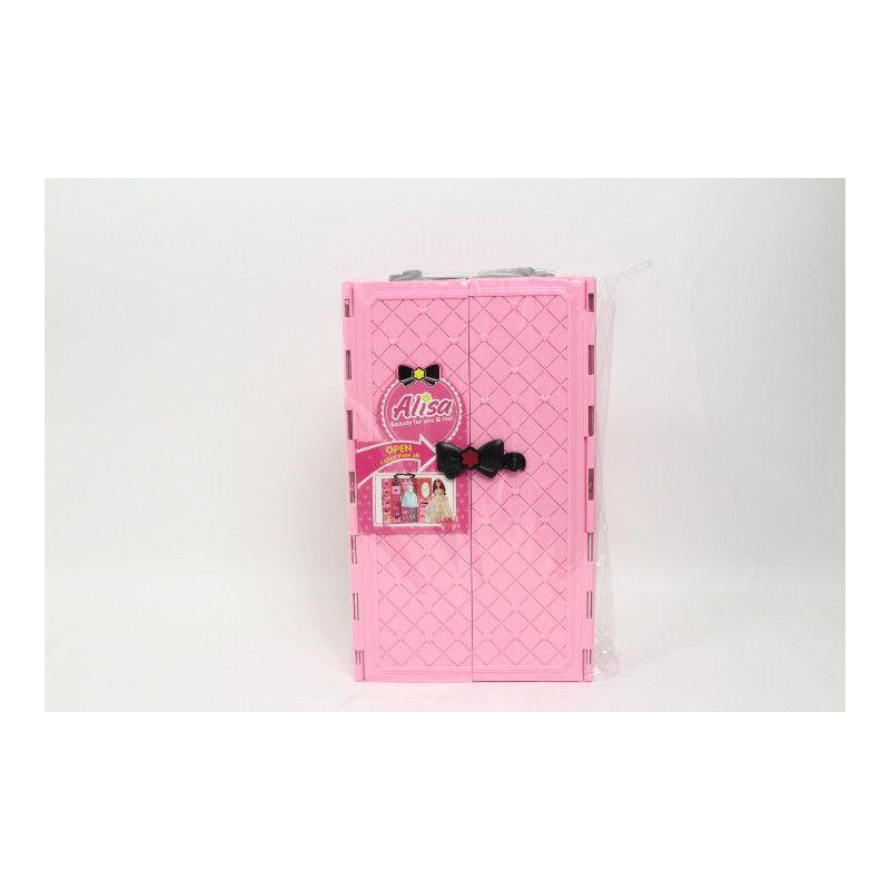 Szafa z ubraniami i akces.dla lalki Q6253 62130