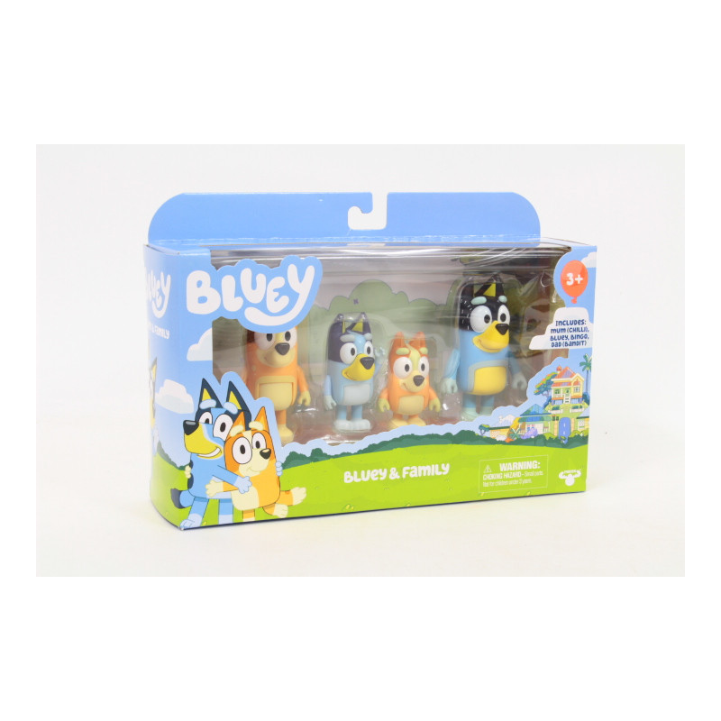 TMT BLUey figurki 4-pak Rodzinka BLU13009 30094