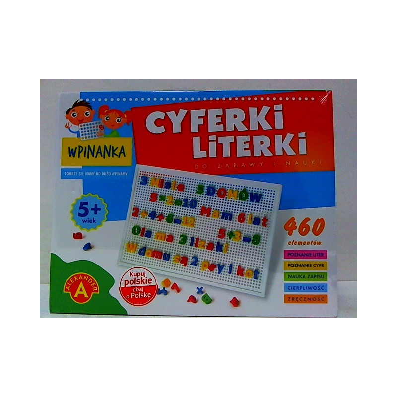 Wpinanka cyferki i literki 18677