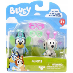 TMT BLUey fig.Kosmici Bluey Chloe 2pak BLU17617
