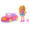 Barbie Chelsea i misiowy pojazd zestaw HXN05 /2