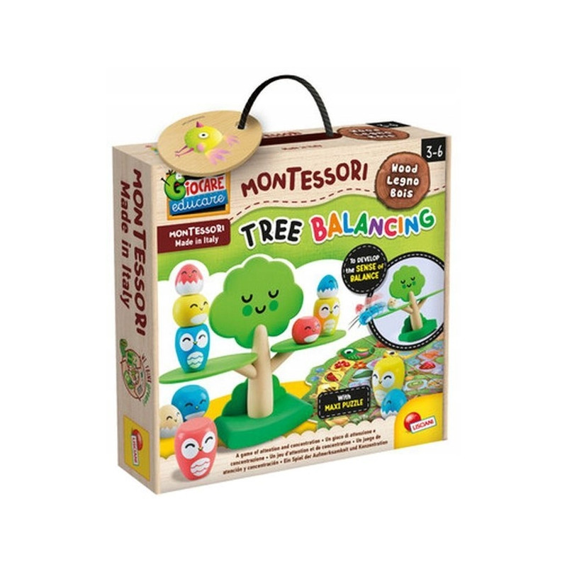 Lisciani Montes.Baby Wood Drzewo równowagi 105397