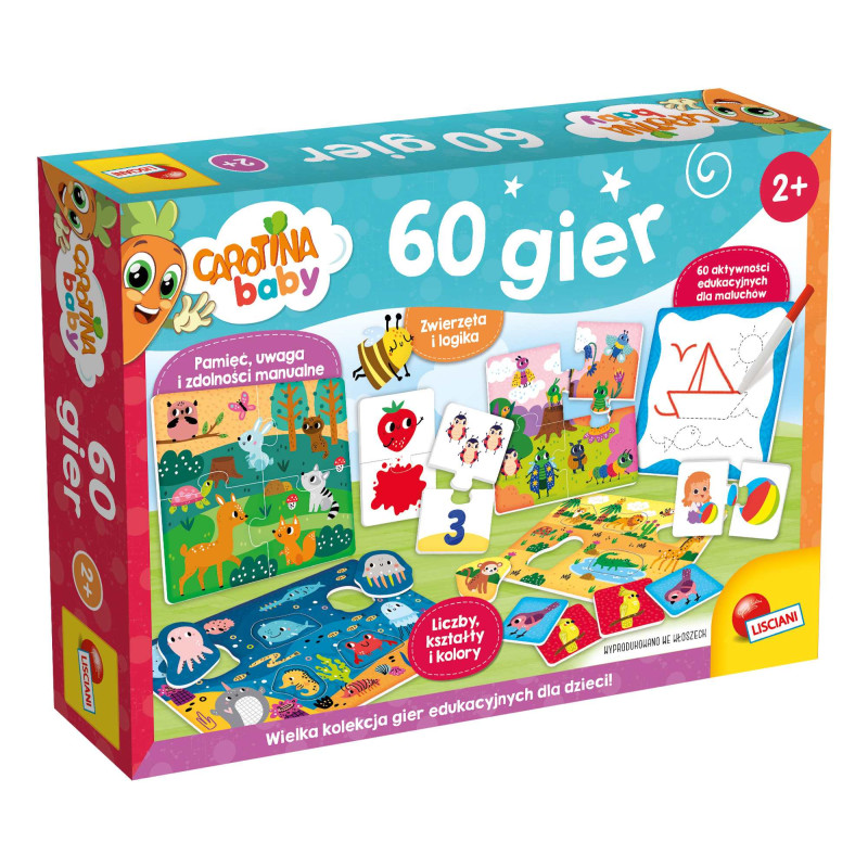 Lisciani Carotina Baby 60 gier 102877 06516