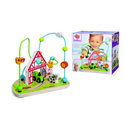 EH labirynt koralikowy z farmą i torem 3714