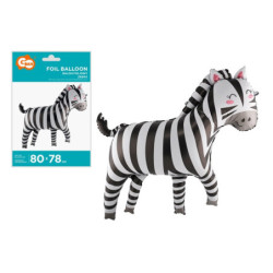 Balon foliowy Zebra 80x78cm BF-HZEN 85898