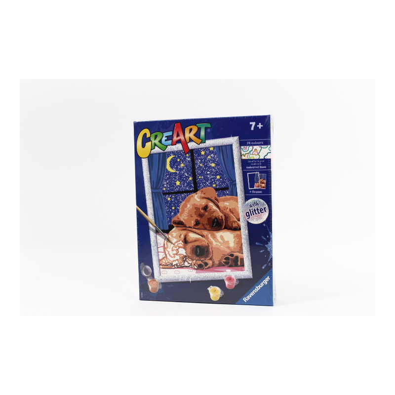 RAV malow.po numerach CreArt Śpiące psiaki 20216