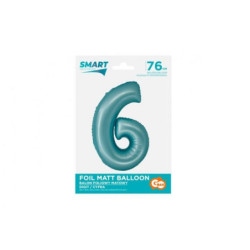 Balon fol Smart Cyfra6 j.niebmat76cm CH-SJN6 58953
