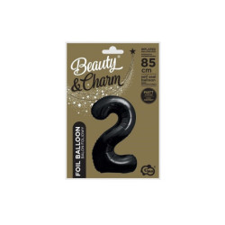 Balon folia B_C Cyfra2 matczarn.85cm CH-B8C2 88943