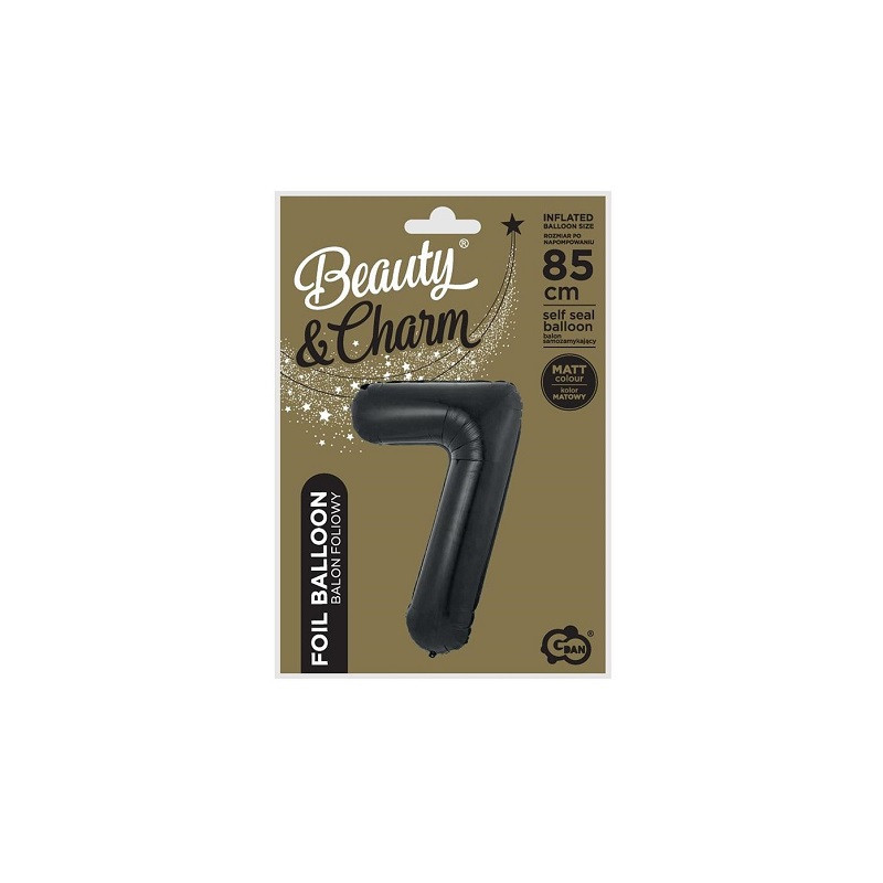 Balon folia B_C Cyfra7 matczarn.85cm CH-B8C7 89049