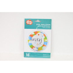 Balon foliowy 18" Witaj w domu FG-OWWD 73734