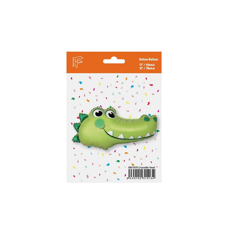 Balon foliowy 24" FX Krokodyl /głowa B901876 15134