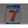 Balon foliowy Cyfra7 róż+zł 92cm HS-C45RZ7 06367