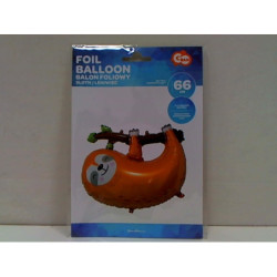 Balon foliowy Leniwiec 79cm brązowy BF-HLNB 27096