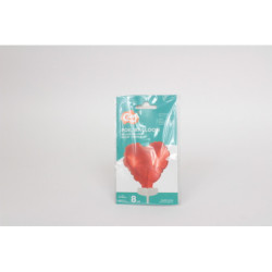 Balon fol 8cm Serce n/patyczku czerw BS-4CRW 57598