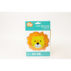 Balon foliowy Lew głowa 43x38 BF-HLEW 84105