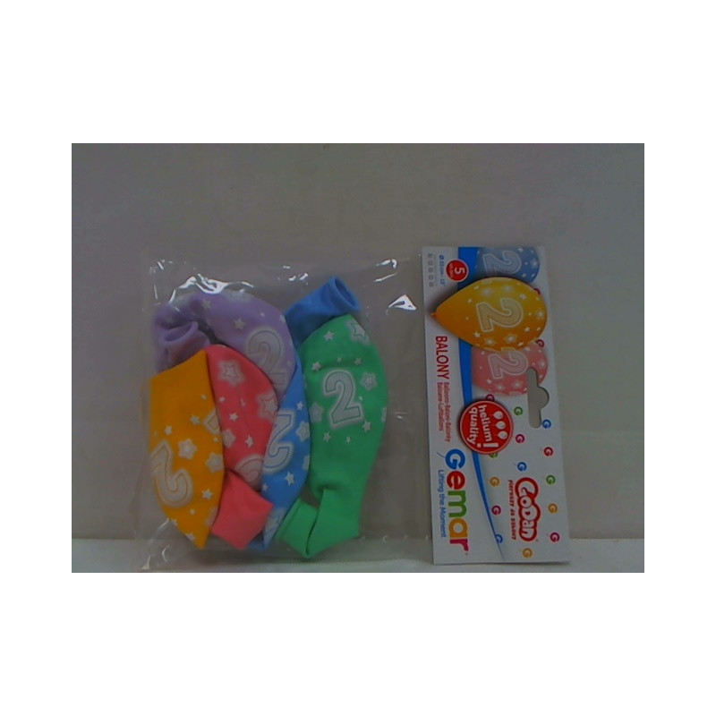 Balony Prem.Hel 13" z nadr "2" A5 GS120/2 21937