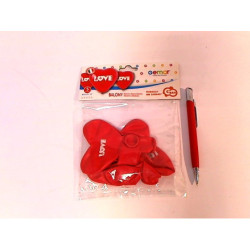 Balony Prem.Love serca A5 CRS/P149 07993