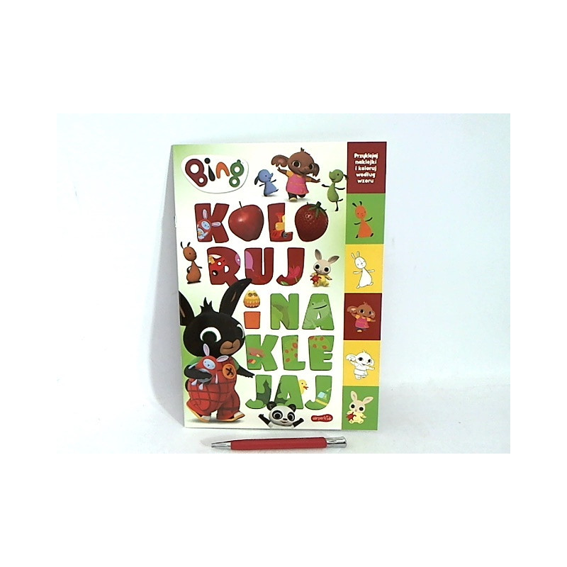 Koloruj i naklejaj Bing 59880